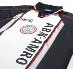 1998/99 DE BOER #4 Ajax Vintage Umbro Away Football Shirt (M)(1998 99 De Boer 4 Ajax Vintage Umbro Away Football Shirt M) -Football Shirt Collective 1998 99 de boer 4 ajax vintage umbro away football shirt m 1169747132