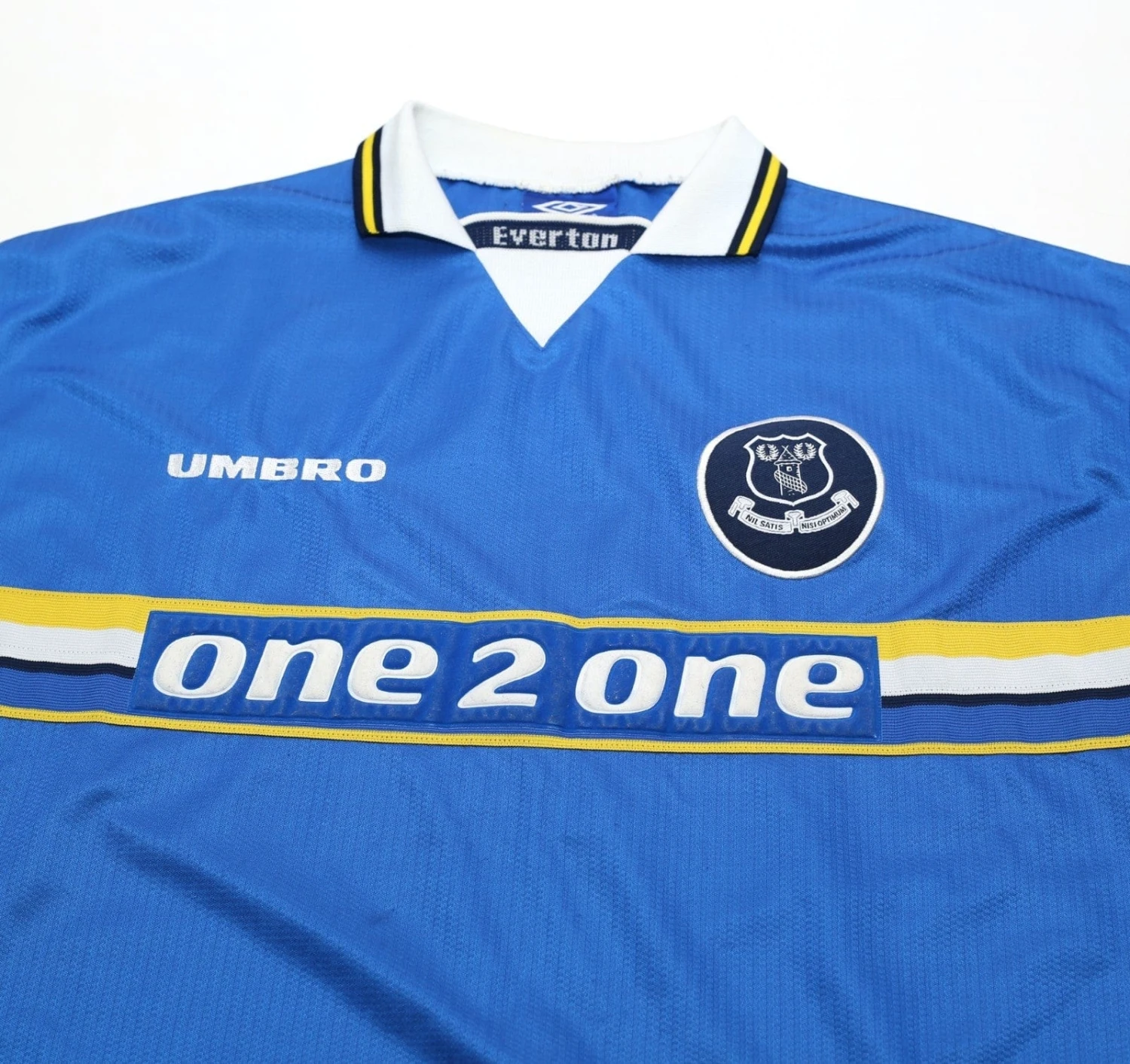 1998/99 MATERAZZI #15 Everton Vintage Umbro Home Football Shirt (L/XL)(1998 99 materazzi 15 everton vintage umbro home football shirt l xl) 1998/99 MATERAZZI #15 Everton Vintage Umbro Home Football Shirt (L/XL)(1998 99 Materazzi 15 Everton Vintage Umbro Home Football Shirt L Xl) -Football Shirt Collective 1998 99 materazzi 15 everton vintage umbro home football shirt l xl 1178541980