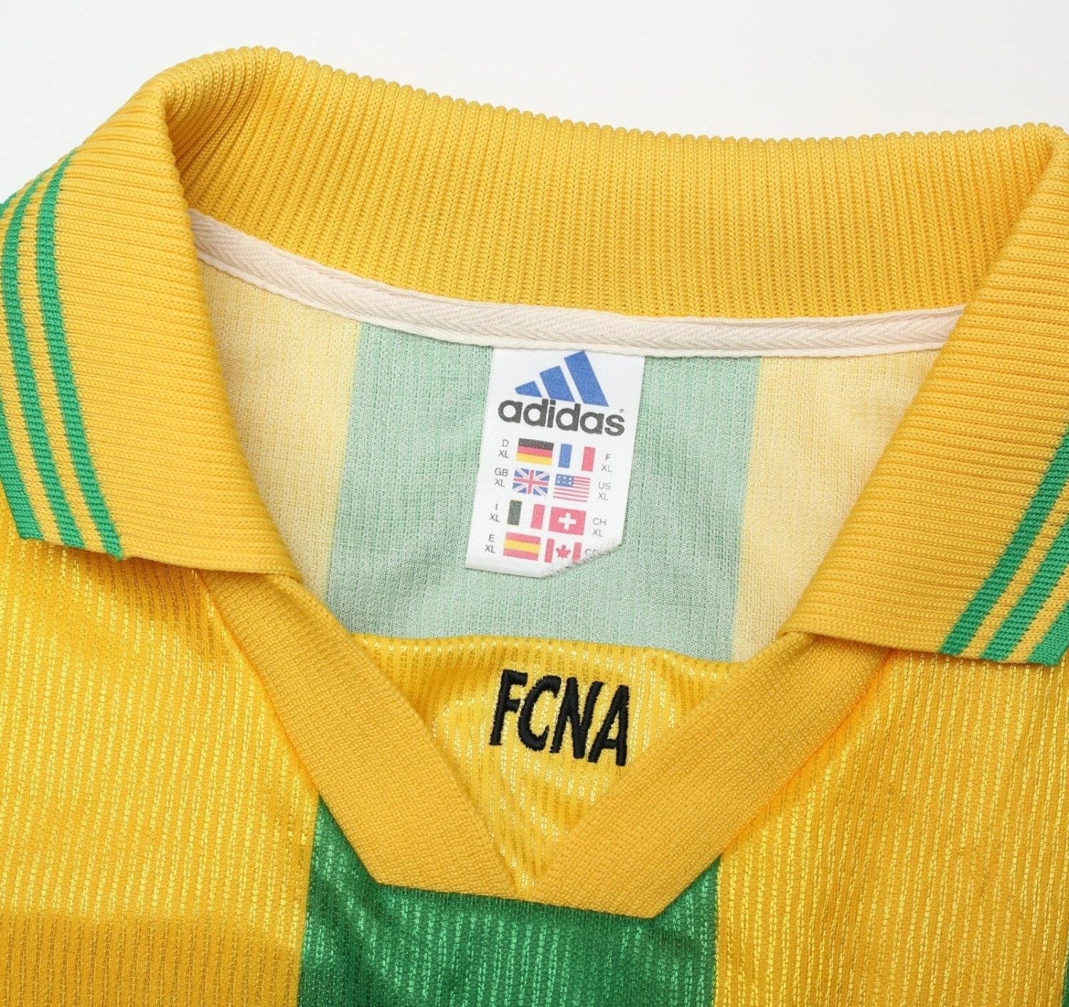 1998/99 NANTES Vintage adidas Home Football Shirt (XL)(1998 99 nantes vintage adidas home football shirt xl) 1998/99 NANTES Vintage Adidas Home Football Shirt (XL)(1998 99 Nantes Vintage Adidas Home Football Shirt Xl) -Football Shirt Collective 1998 99 nantes vintage adidas home football shirt xl 1171031351