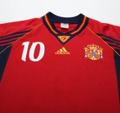 1998/99 RAUL #10 Spain Vintage Adidas Home Football Shirt (M)(1998 99 Raul 10 Spain Vintage Adidas Home Football Shirt M) 3 1998/99 RAUL #10 Spain Vintage Adidas Home Football Shirt (M)(1998 99 Raul 10 Spain Vintage Adidas Home Football Shirt M) -Football Shirt Collective 1998 99 raul 10 spain vintage adidas home football shirt m 1173179079