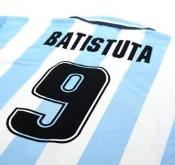 1999/00 Batistuta #9 Argentina Vintage Reebok Home Football Shirt (M)(1999 00 Batistuta 9 Argentina Vintage Reebok Home Football Shirt M) -Football Shirt Collective 1999 00 batistuta 9 argentina vintage reebok home football shirt m 43481099600119