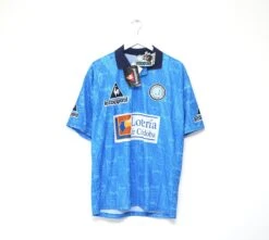 1999/00 CLUB ATLETICO BELGRANO Vintage LCS Home Football Shirt Jersey (L) BNWT(1999 00 Club Atletico Belgrano Vintage Lcs Home Football Shirt Jersey L Bnwt)