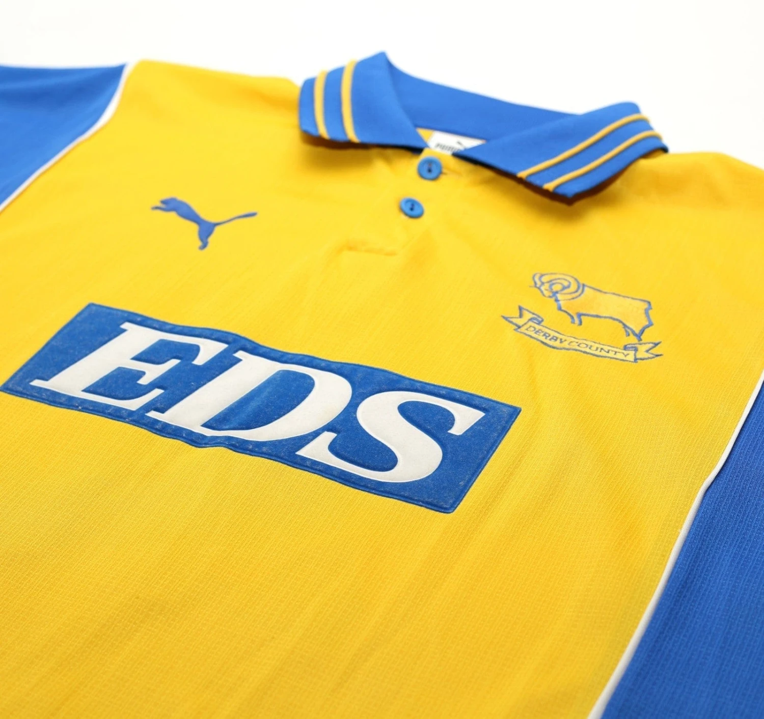 1999/00 ERANIO #29 Derby County Vintage PUMA Away Football Shirt (XXL)(1999 00 eranio 29 derby county vintage puma away football shirt xxl) 1999/00 ERANIO #29 Derby County Vintage PUMA Away Football Shirt (XXL)(1999 00 Eranio 29 Derby County Vintage Puma Away Football Shirt Xxl) -Football Shirt Collective 1999 00 eranio 29 derby county vintage puma away football shirt xxl 1175909067