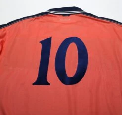 1999/00 Hutchinson #10 Scotland Vintage Umbro Away Football Shirt (L)(1999 00 Hutchinson 10 Scotland Vintage Umbro Away Football Shirt L) -Football Shirt Collective 1999 00 hutchinson 10 scotland vintage umbro away football shirt l 73224412594550