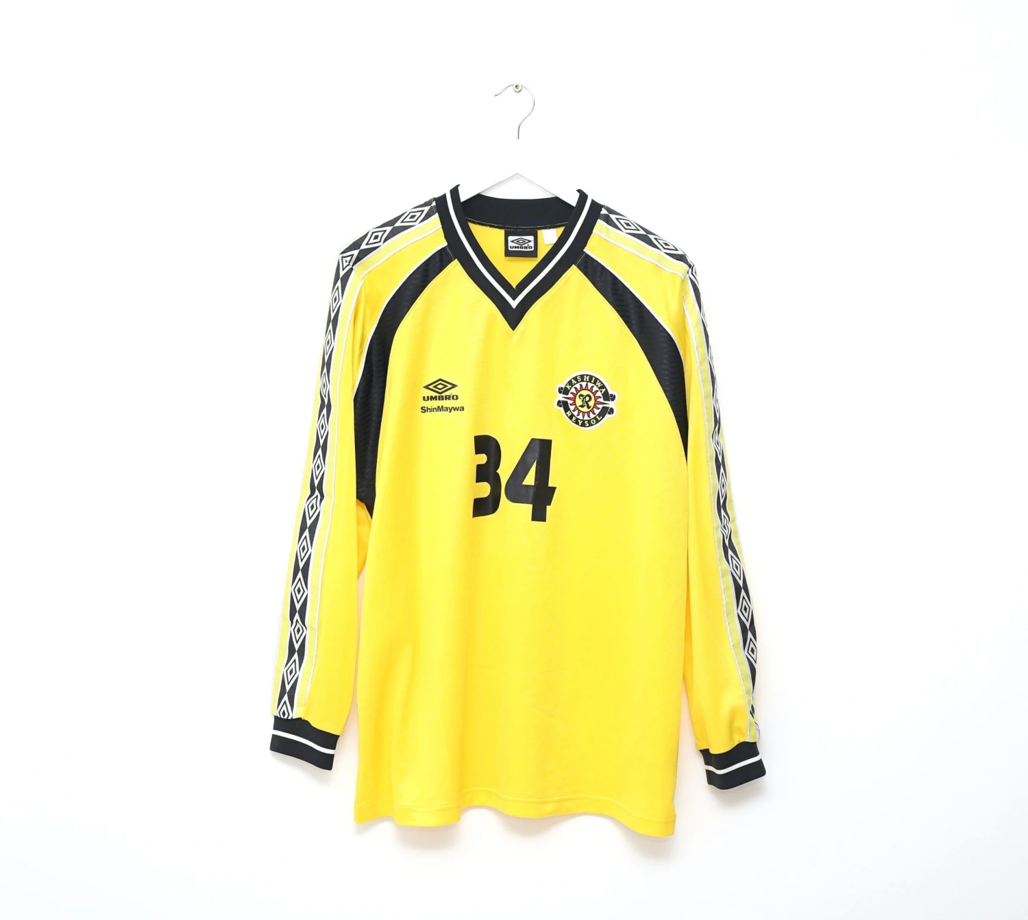 1999-00 Kashiwa Reysol Home Shirt L/S (XL)(1999 00 kashiwa reysol home shirt l s size) 1999-00 Kashiwa Reysol Home Shirt L/S (XL)(1999 00 Kashiwa Reysol Home Shirt L S Size) -Football Shirt Collective 1999 00 kashiwa reysol home shirt l s xl 42027897258231 scaled