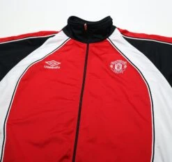 1999/00 Manchester United Vintage Umbro TrackTop Jacket (L)(1999 00 Manchester United Vintage Umbro Tracktop Jacket L) -Football Shirt Collective 1999 00 manchester united vintage umbro tracktop jacket l 73224332804470