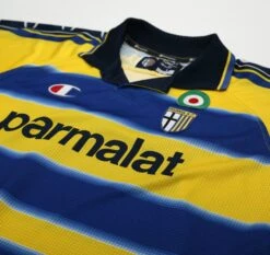 1999/00 PARMA AC Vintage Champion Home Football Shirt Jersey (L)(1999 00 Parma Ac Vintage Champion Home Football Shirt Jersey L) -Football Shirt Collective 1999 00 parma ac vintage champion home football shirt jersey l 1131003199