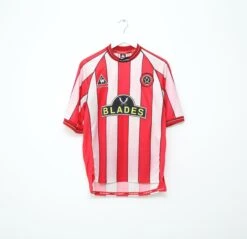 1999/00 SHEFFIELD UNITED Vintage Le Coq Sportif Football Home Shirt (S/M)(1999 00 Sheffield United Vintage Le Coq Sportif Football Home Shirt S M)