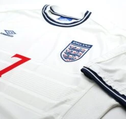 1999/01 Beckham #7 England Vintage Umbro Home Football Shirt (XL) Euro 2000(1999 01 Beckham 7 England Vintage Umbro Home Football Shirt Xl Euro 2000) 5 1999/01 Beckham #7 England Vintage Umbro Home Football Shirt (XL) Euro 2000(1999 01 Beckham 7 England Vintage Umbro Home Football Shirt Xl Euro 2000) -Football Shirt Collective 1999 01 beckham 7 england vintage umbro home football shirt xl euro 2000 72146049368438