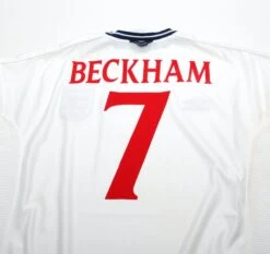 1999/01 Beckham #7 England Vintage Umbro Home Football Shirt (XL) Euro 2000(1999 01 Beckham 7 England Vintage Umbro Home Football Shirt Xl Euro 2000) 6 1999/01 Beckham #7 England Vintage Umbro Home Football Shirt (XL) Euro 2000(1999 01 Beckham 7 England Vintage Umbro Home Football Shirt Xl Euro 2000) -Football Shirt Collective 1999 01 beckham 7 england vintage umbro home football shirt xl euro 2000 72146049401206