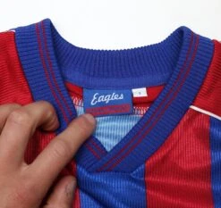 1999/01 CRYSTAL PALACE Vintage TFG Sports Home Football Shirt (S)(1999 01 Crystal Palace Vintage Tfg Sports Home Football Shirt S) 8 1999/01 CRYSTAL PALACE Vintage TFG Sports Home Football Shirt (S)(1999 01 Crystal Palace Vintage Tfg Sports Home Football Shirt S) -Football Shirt Collective 1999 01 crystal palace vintage tfg sports home football shirt s 1175909358