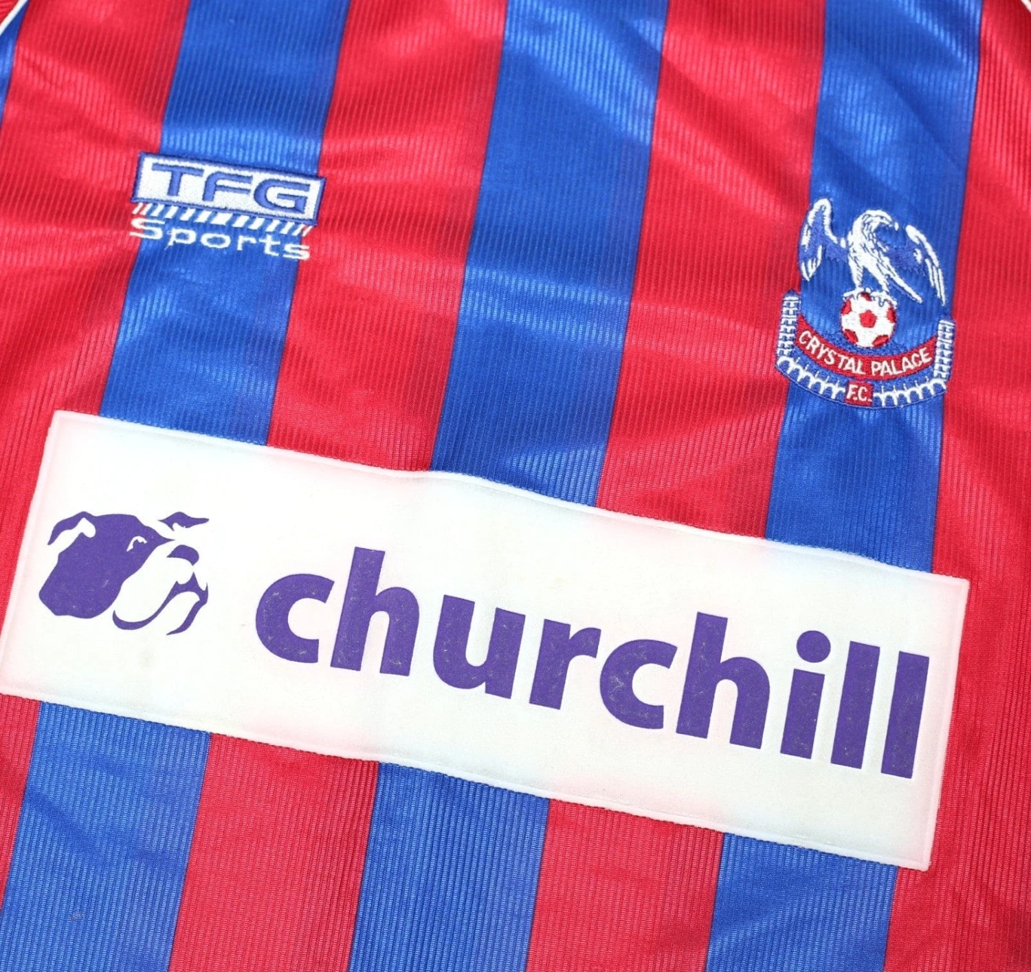 1999/01 CRYSTAL PALACE Vintage TFG Sports Home Football Shirt (S)(1999 01 crystal palace vintage tfg sports home football shirt s) 1999/01 CRYSTAL PALACE Vintage TFG Sports Home Football Shirt (S)(1999 01 Crystal Palace Vintage Tfg Sports Home Football Shirt S) -Football Shirt Collective 1999 01 crystal palace vintage tfg sports home football shirt s 1175909361