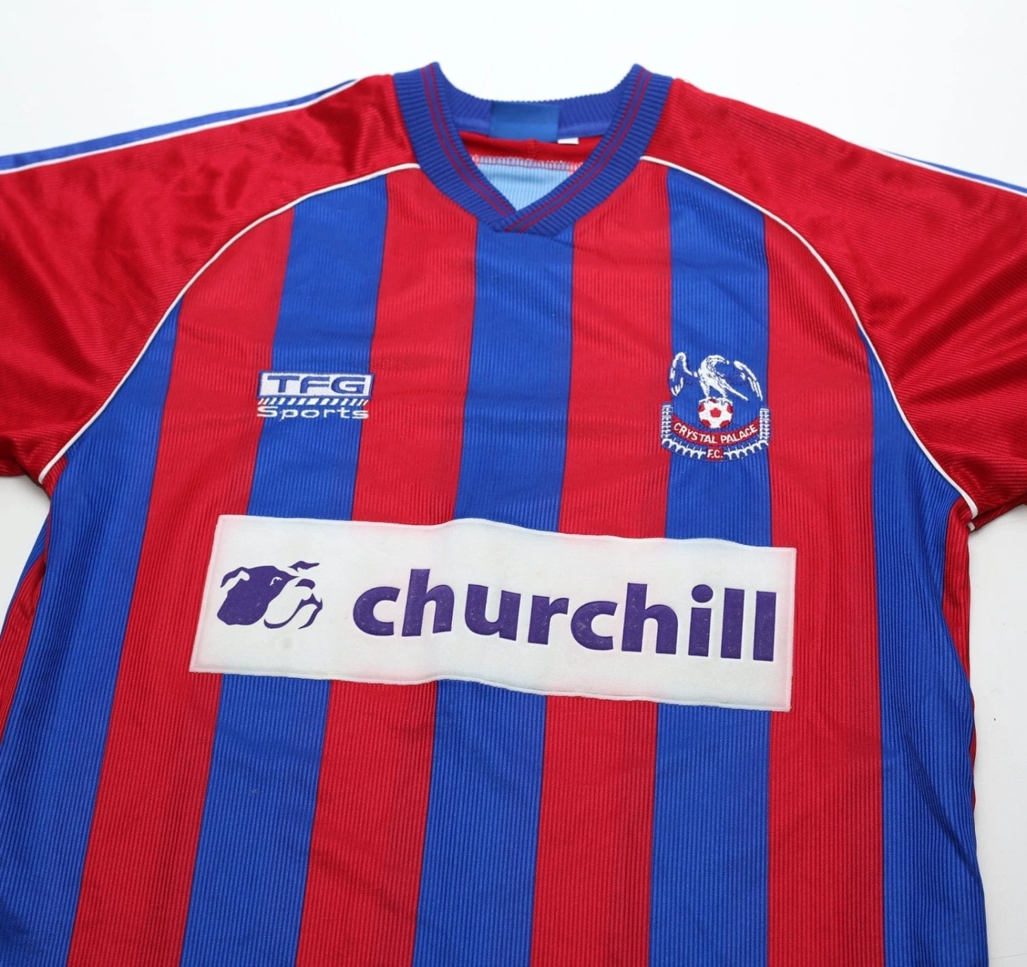 1999/01 CRYSTAL PALACE Vintage TFG Sports Home Football Shirt (S)(1999 01 crystal palace vintage tfg sports home football shirt s) 1999/01 CRYSTAL PALACE Vintage TFG Sports Home Football Shirt (S)(1999 01 Crystal Palace Vintage Tfg Sports Home Football Shirt S) -Football Shirt Collective 1999 01 crystal palace vintage tfg sports home football shirt s 1175909364