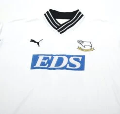 1999/01 Kinkladze #27 Derby County Vintage PUMA Home Football Shirt (XL)(1999 01 Kinkladze 27 Derby County Vintage Puma Home Football Shirt Xl) 2 1999/01 Kinkladze #27 Derby County Vintage PUMA Home Football Shirt (XL)(1999 01 Kinkladze 27 Derby County Vintage Puma Home Football Shirt Xl) -Football Shirt Collective 1999 01 kinkladze 27 derby county vintage puma home football shirt xl 43481067094263