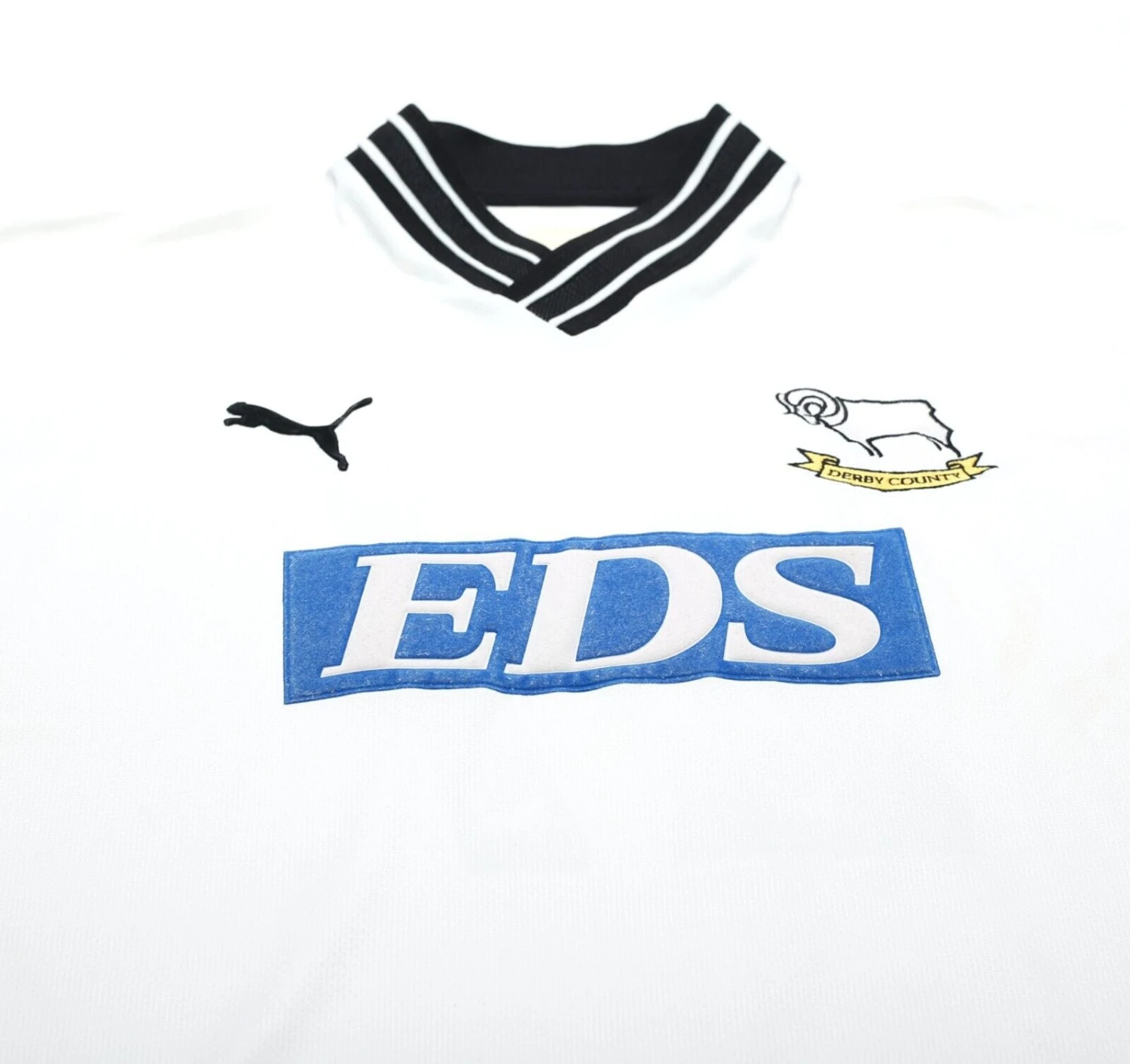 1999/01 Kinkladze #27 Derby County Vintage PUMA Home Football Shirt (XL)(1999 01 kinkladze 27 derby county vintage puma home football shirt xl) 1999/01 Kinkladze #27 Derby County Vintage PUMA Home Football Shirt (XL)(1999 01 Kinkladze 27 Derby County Vintage Puma Home Football Shirt Xl) -Football Shirt Collective 1999 01 kinkladze 27 derby county vintage puma home football shirt xl 43481067127031