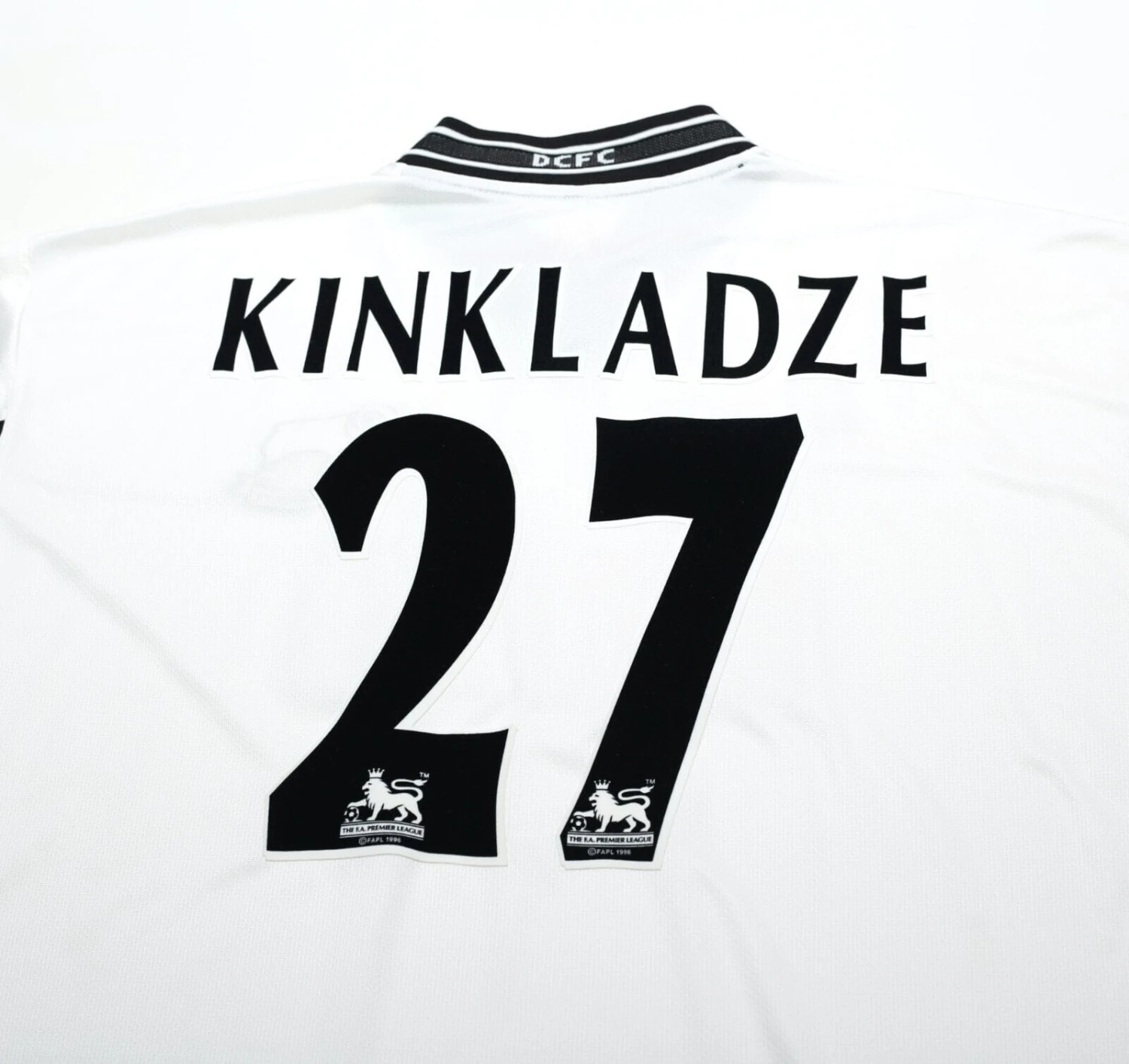 1999/01 Kinkladze #27 Derby County Vintage PUMA Home Football Shirt (XL)(1999 01 kinkladze 27 derby county vintage puma home football shirt xl) 1999/01 Kinkladze #27 Derby County Vintage PUMA Home Football Shirt (XL)(1999 01 Kinkladze 27 Derby County Vintage Puma Home Football Shirt Xl) -Football Shirt Collective 1999 01 kinkladze 27 derby county vintage puma home football shirt xl 43481067258103