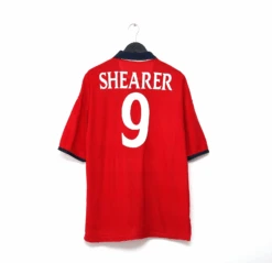 1999/01 SHEARER #9 England Vintage Umbro Away Football Shirt (XL) Euro 2000(1999 01 Shearer 9 England Vintage Umbro Away Football Shirt Xl Euro 2000)