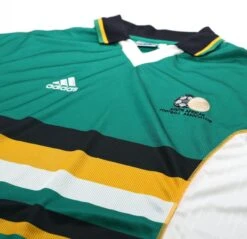 1999/02 South Africa Vintage Adidas Away Football Shirt (M/L) BNWOT(1999 02 South Africa Vintage Adidas Away Football Shirt M L Bnwot) -Football Shirt Collective 1999 02 south africa vintage adidas away football shirt m l bnwot 58323061735671