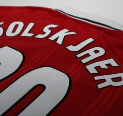 1999 SOLSKJAER #20 Manchester United Adidas Icons L/S Treble Football Shirt (M)(1999 Solskjaer 20 Manchester United Adidas Icons L S Treble Football Shirt M) -Football Shirt Collective 1999 solskjaer 20 manchester united adidas icons l s treble football shirt m 1145924100