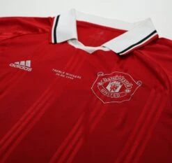 1999 SOLSKJAER #20 Manchester United Adidas Icons L/S Treble Football Shirt (M)(1999 Solskjaer 20 Manchester United Adidas Icons L S Treble Football Shirt M) -Football Shirt Collective 1999 solskjaer 20 manchester united adidas icons l s treble football shirt m 1145924107