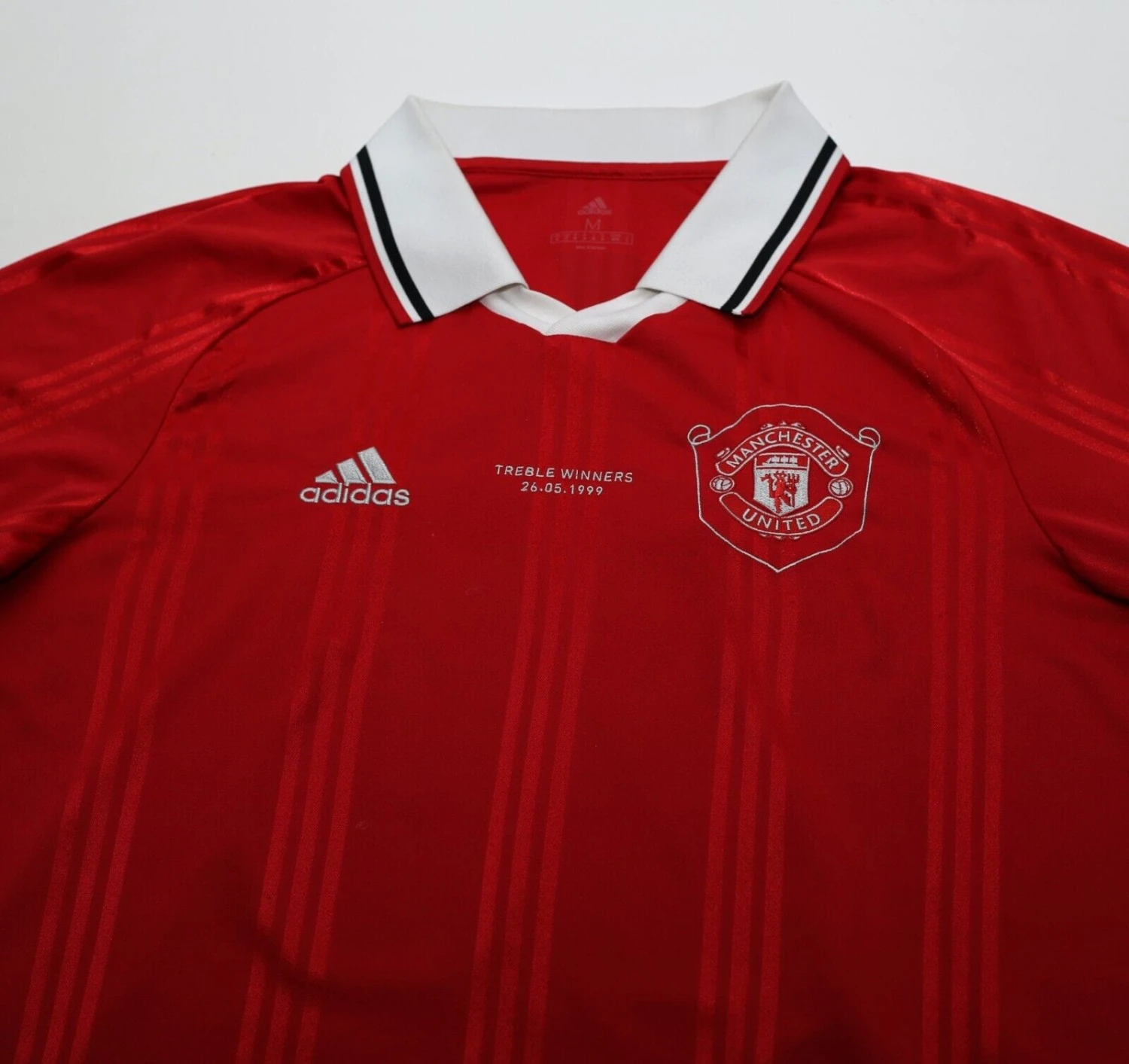 1999 SOLSKJAER #20 Manchester United adidas Icons L/S Treble Football Shirt (M)(1999 solskjaer 20 manchester united adidas icons l s treble football shirt m) 1999 SOLSKJAER #20 Manchester United Adidas Icons L/S Treble Football Shirt (M)(1999 Solskjaer 20 Manchester United Adidas Icons L S Treble Football Shirt M) -Football Shirt Collective 1999 solskjaer 20 manchester united adidas icons l s treble football shirt m 1145924109