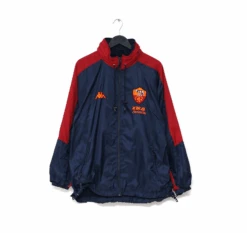 2000/01 AS ROMA Vintage Kappa Football Training Jacket (M) Totti Era(2000 01 As Roma Vintage Kappa Football Training Jacket M Totti Era)