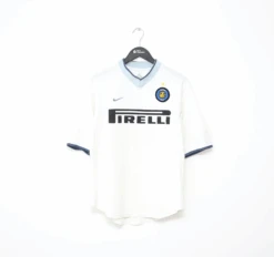 2000/01 INTER MILAN Vintage Nike Football Away Shirt (L)(2000 01 Inter Milan Vintage Nike Football Away Shirt L)