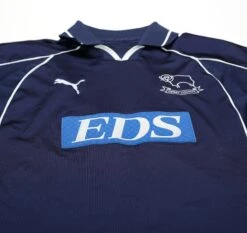 2000/01 Kinkladze #10 Derby County Vintage PUMA Home Football Shirt (S/M)(2000 01 Kinkladze 10 Derby County Vintage Puma Home Football Shirt S M) -Football Shirt Collective 2000 01 kinkladze 10 derby county vintage puma home football shirt s m 43481050579191