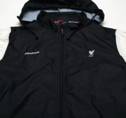 2000/01 LIVERPOOL Vintage Reebok Hooded Football Rain Coat Jacket (XL)(2000 01 Liverpool Vintage Reebok Hooded Football Rain Coat Jacket Xl) -Football Shirt Collective 2000 01 liverpool vintage reebok hooded football rain coat jacket xl 1160883242