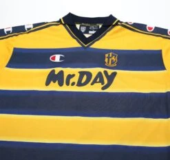 2000/01 PARMA AC Vintage Champion Home Football Shirt (L)(2000 01 Parma Ac Vintage Champion Home Football Shirt L) 2 2000/01 PARMA AC Vintage Champion Home Football Shirt (L)(2000 01 Parma Ac Vintage Champion Home Football Shirt L) -Football Shirt Collective 2000 01 parma ac vintage champion home football shirt l 1182454945
