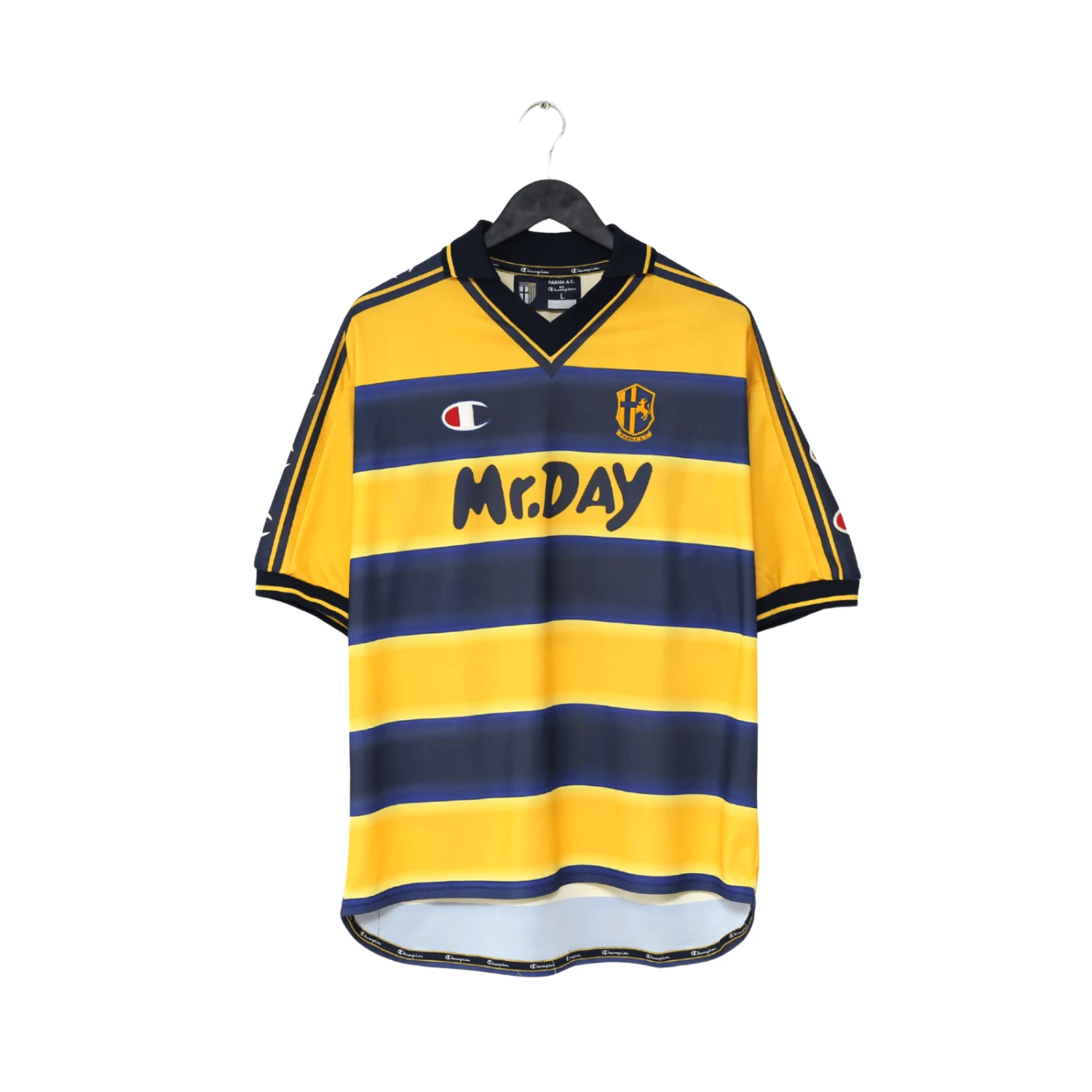 2000/01 PARMA AC Vintage Champion Home Football Shirt (L)(2000 01 parma ac vintage champion home football shirt l) 2000/01 PARMA AC Vintage Champion Home Football Shirt (L)(2000 01 Parma Ac Vintage Champion Home Football Shirt L) -Football Shirt Collective 2000 01 parma ac vintage champion home football shirt l 1182454947
