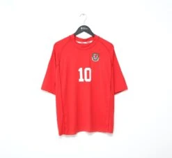 Football Shirt Collective -Football Shirt Collective 2000 01 speed 10 wales vintage kappa home football shirt jersey m l mint 40009944858871