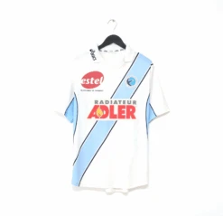 2000/01 Strasbourg Vintage Asics Home Football Shirt Jersey (L)(2000 01 Strasbourg Vintage Asics Home Football Shirt Jersey L)