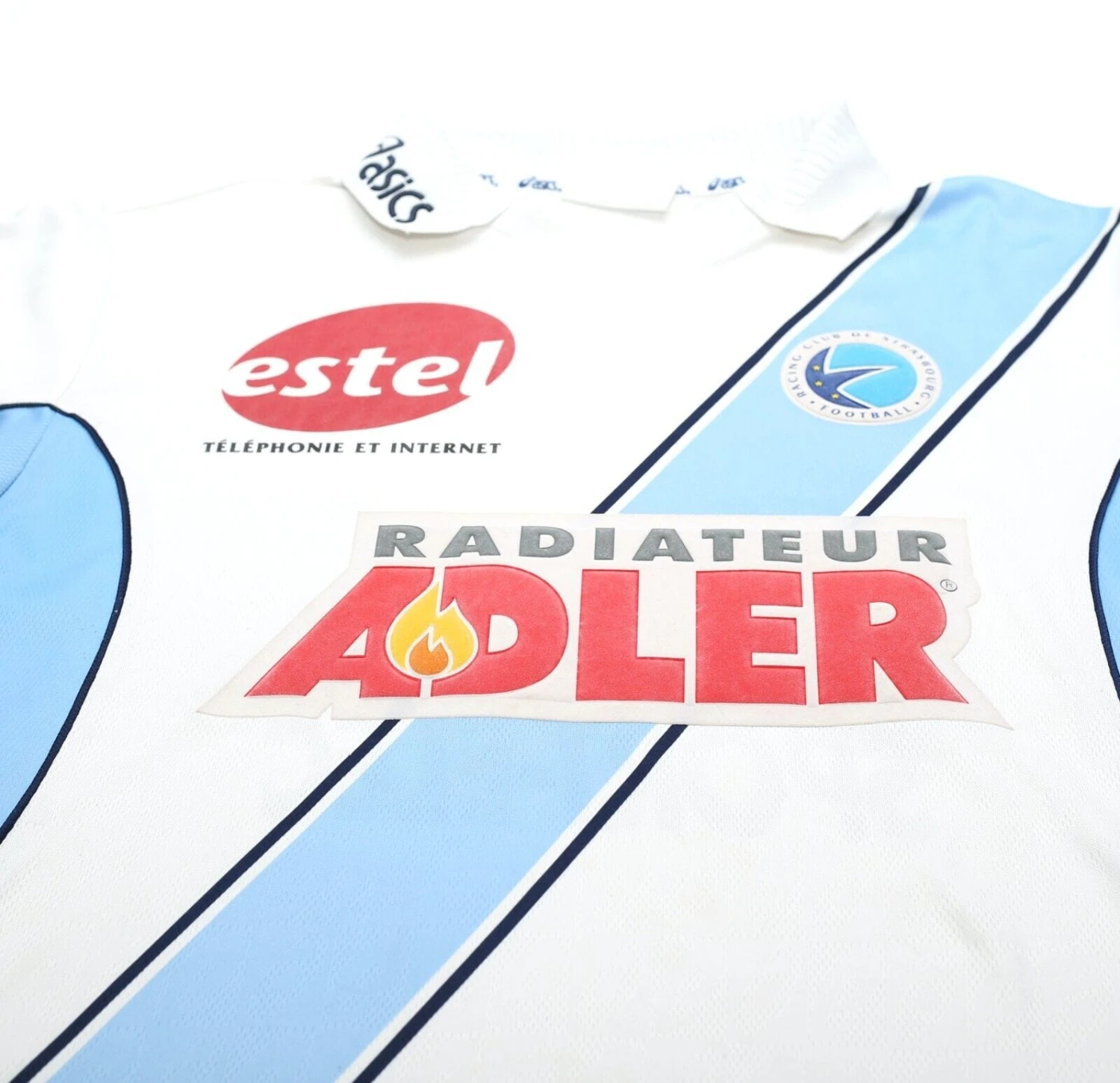 2000/01 Strasbourg Vintage Asics Home Football Shirt Jersey (L)(2000 01 strasbourg vintage asics home football shirt jersey l) 2000/01 Strasbourg Vintage Asics Home Football Shirt Jersey (L)(2000 01 Strasbourg Vintage Asics Home Football Shirt Jersey L) -Football Shirt Collective 2000 01 strasbourg vintage asics home football shirt jersey l 58323031392503