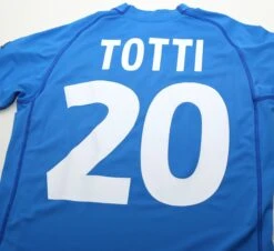 2000/01 TOTTI #10 Italy Kappa Home Football Shirt (S)(Copy Of 2017 18 Italy Puma Authentic Dry Cell Away Football Shirt L Bnwt 1) -Football Shirt Collective 2000 01 totti 10 italy kappa home football shirt s 40134071648503