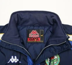 2000/02 BLACKBURN ROVERS Vintage Kappa Football Bench Coat Jacket (L)(2000 02 Blackburn Rovers Vintage Kappa Football Bench Coat Jacket L) -Football Shirt Collective 2000 02 blackburn rovers vintage kappa football bench coat jacket l 41662367662327