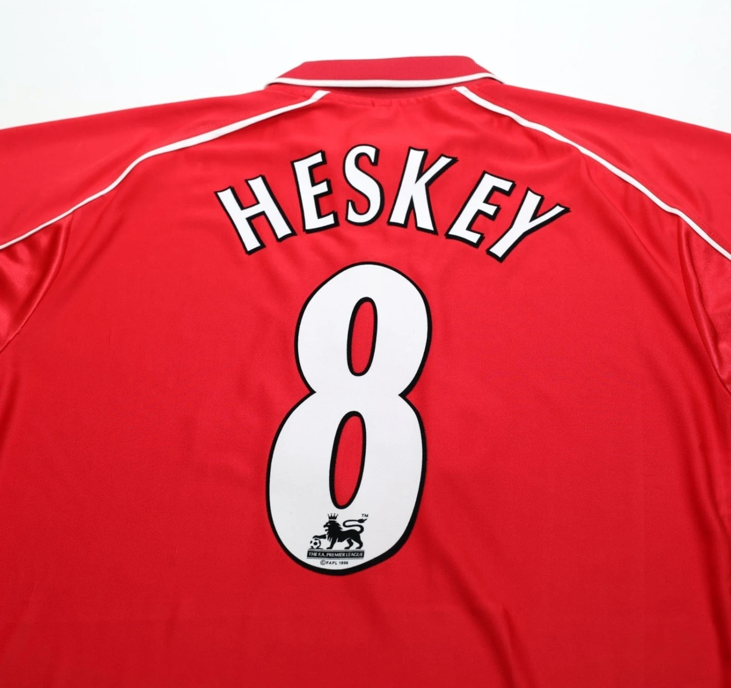 2000/02 HESKEY #8 Liverpool Vintage Reebok Home Football Shirt (M)(2000 02 heskey 8 liverpool vintage reebok home football shirt m) 2000/02 HESKEY #8 Liverpool Vintage Reebok Home Football Shirt (M)(2000 02 Heskey 8 Liverpool Vintage Reebok Home Football Shirt M) -Football Shirt Collective 2000 02 heskey 8 liverpool vintage reebok home football shirt m 1181561500