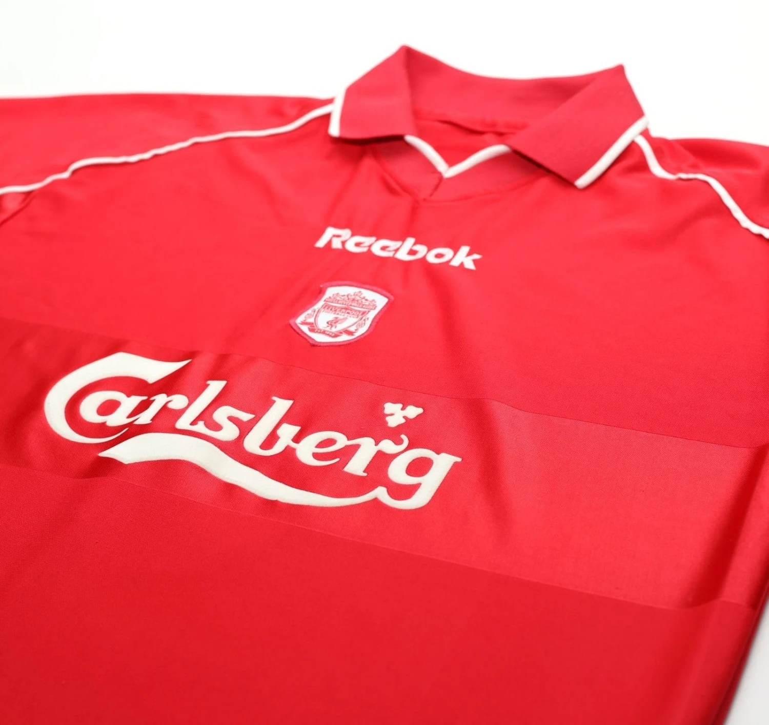 2000/02 HESKEY #8 Liverpool Vintage Reebok Home Football Shirt (M)(2000 02 heskey 8 liverpool vintage reebok home football shirt m) 2000/02 HESKEY #8 Liverpool Vintage Reebok Home Football Shirt (M)(2000 02 Heskey 8 Liverpool Vintage Reebok Home Football Shirt M) -Football Shirt Collective 2000 02 heskey 8 liverpool vintage reebok home football shirt m 1181561503