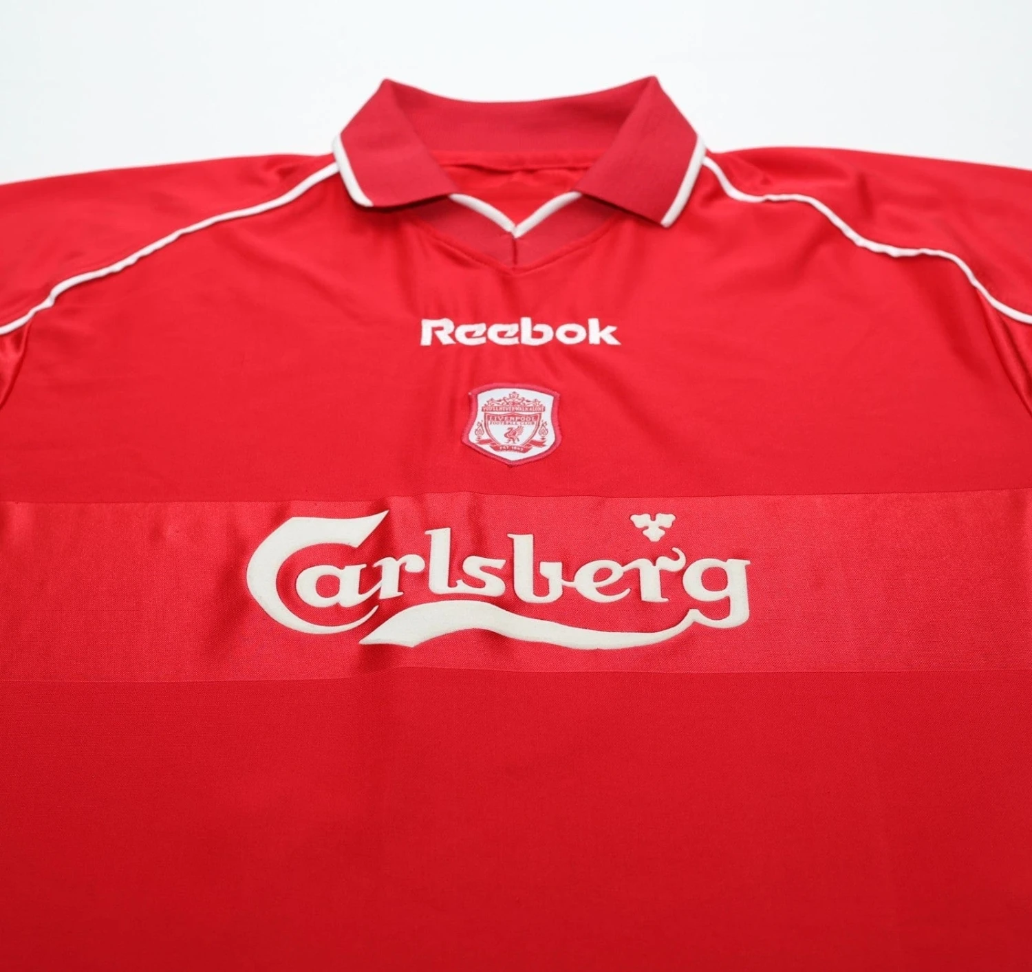 2000/02 HESKEY #8 Liverpool Vintage Reebok Home Football Shirt (M)(2000 02 heskey 8 liverpool vintage reebok home football shirt m) 2000/02 HESKEY #8 Liverpool Vintage Reebok Home Football Shirt (M)(2000 02 Heskey 8 Liverpool Vintage Reebok Home Football Shirt M) -Football Shirt Collective 2000 02 heskey 8 liverpool vintage reebok home football shirt m 1181561504