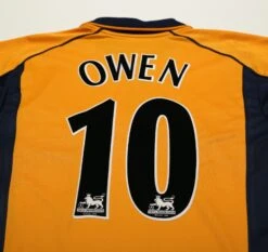 2000/02 OWEN #10 Liverpool Vintage Reebok Away Football Shirt (M)(2000 02 Owen 10 Liverpool Vintage Reebok Away Football Shirt M) -Football Shirt Collective 2000 02 owen 10 liverpool vintage reebok away football shirt m 1151843734