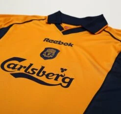 2000/02 OWEN #10 Liverpool Vintage Reebok Away Football Shirt (M)(2000 02 Owen 10 Liverpool Vintage Reebok Away Football Shirt M) -Football Shirt Collective 2000 02 owen 10 liverpool vintage reebok away football shirt m 1151843737