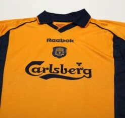 2000/02 OWEN #10 Liverpool Vintage Reebok Away Football Shirt (M)(2000 02 Owen 10 Liverpool Vintage Reebok Away Football Shirt M) -Football Shirt Collective 2000 02 owen 10 liverpool vintage reebok away football shirt m 1151843738