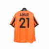 2001/02 Aimar #21 Valencia Vintage Nike Away Football Shirt Jersey (L)(2001 02 Aimar 21 Valencia Vintage Nike Away Football Shirt Jersey L)