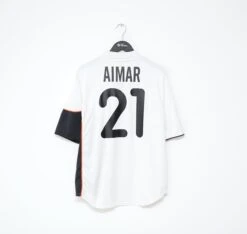 2001/02 AIMAR #21 Valencia Vintage Nike Home Football Shirt Jersey (XL)(2001 02 Aimar 21 Valencia Vintage Nike Home Football Shirt Jersey Xl)