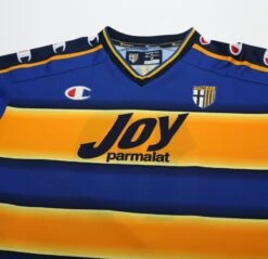 2001/02 NAKATA #10 Parma Vintage Champion Home Football Shirt Jersey (M/L)(2001 02 Nakata 10 Parma Vintage Champion Home Football Shirt Jersey M L) 2 2001/02 NAKATA #10 Parma Vintage Champion Home Football Shirt Jersey (M/L)(2001 02 Nakata 10 Parma Vintage Champion Home Football Shirt Jersey M L) -Football Shirt Collective 2001 02 nakata 10 parma vintage champion home football shirt jersey m l 41142874767607