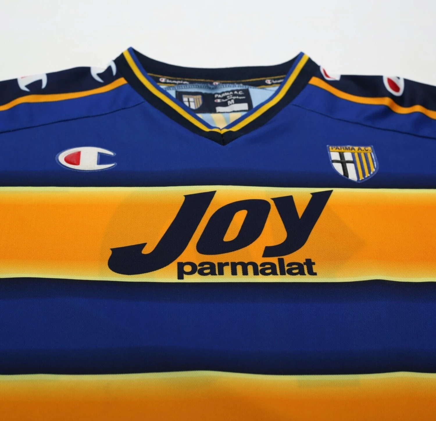 2001/02 NAKATA #10 Parma Vintage Champion Home Football Shirt Jersey (M/L)(2001 02 nakata 10 parma vintage champion home football shirt jersey m l) 2001/02 NAKATA #10 Parma Vintage Champion Home Football Shirt Jersey (M/L)(2001 02 Nakata 10 Parma Vintage Champion Home Football Shirt Jersey M L) -Football Shirt Collective 2001 02 nakata 10 parma vintage champion home football shirt jersey m l 41142874800375