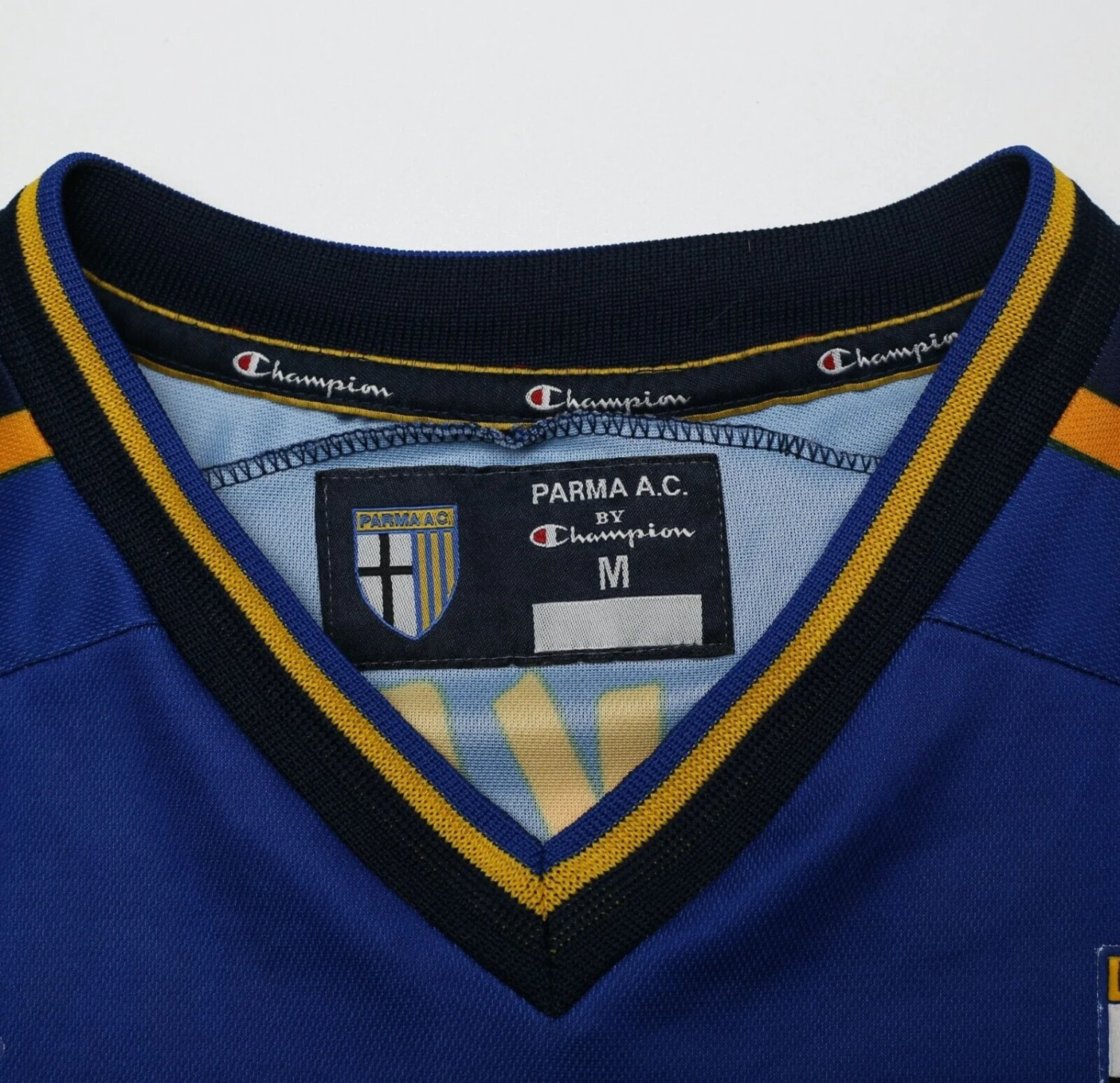 2001/02 NAKATA #10 Parma Vintage Champion Home Football Shirt Jersey (M/L)(2001 02 nakata 10 parma vintage champion home football shirt jersey m l) 2001/02 NAKATA #10 Parma Vintage Champion Home Football Shirt Jersey (M/L)(2001 02 Nakata 10 Parma Vintage Champion Home Football Shirt Jersey M L) -Football Shirt Collective 2001 02 nakata 10 parma vintage champion home football shirt jersey m l 41142875128055