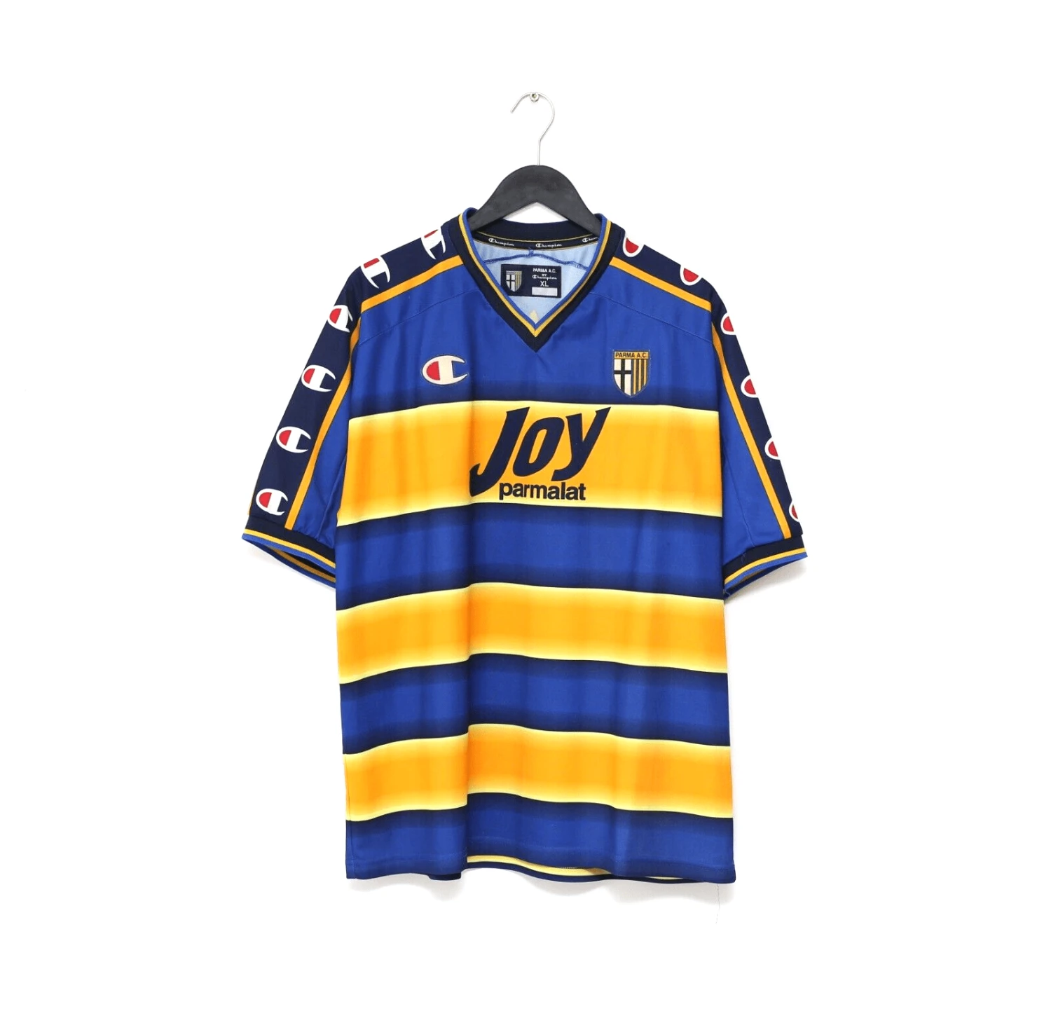 2001/02 Nakata #10 Parma Vintage Champion Home Football Shirt Jersey (XL)(2001 02 nakata 10 parma vintage champion home football shirt jersey xl) 2001/02 Nakata #10 Parma Vintage Champion Home Football Shirt Jersey (XL)(2001 02 Nakata 10 Parma Vintage Champion Home Football Shirt Jersey Xl) -Football Shirt Collective 2001 02 nakata 10 parma vintage champion home football shirt jersey xl 58323064652023