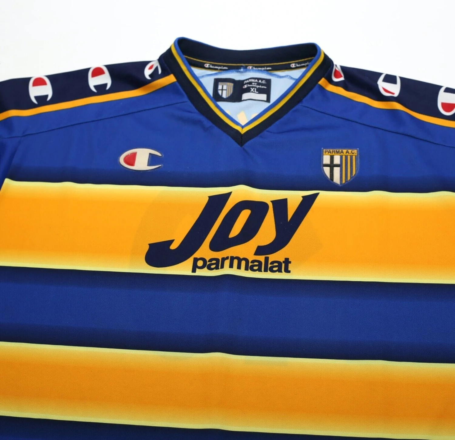 2001/02 Nakata #10 Parma Vintage Champion Home Football Shirt Jersey (XL)(2001 02 nakata 10 parma vintage champion home football shirt jersey xl) 2001/02 Nakata #10 Parma Vintage Champion Home Football Shirt Jersey (XL)(2001 02 Nakata 10 Parma Vintage Champion Home Football Shirt Jersey Xl) -Football Shirt Collective 2001 02 nakata 10 parma vintage champion home football shirt jersey xl 58323064684791