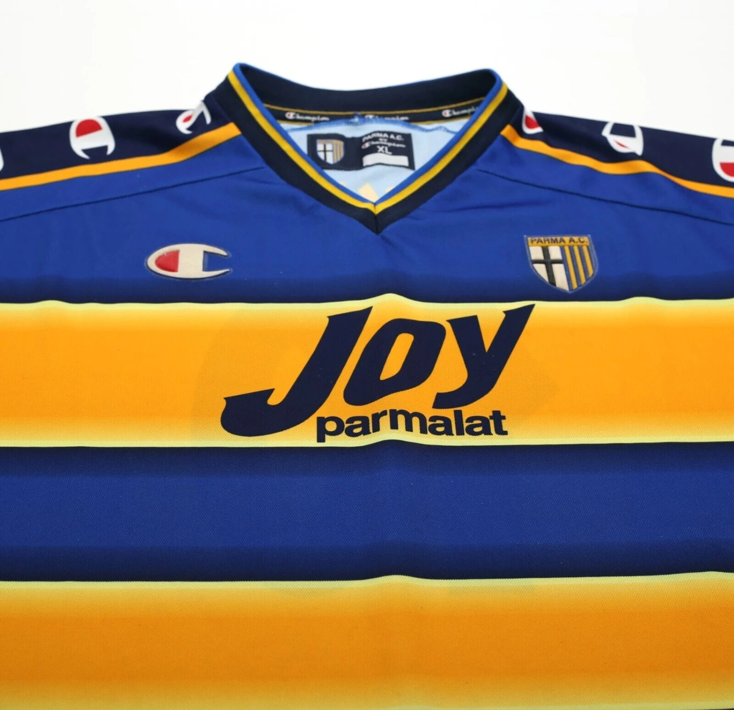 2001/02 Nakata #10 Parma Vintage Champion Home Football Shirt Jersey (XL)(2001 02 nakata 10 parma vintage champion home football shirt jersey xl) 2001/02 Nakata #10 Parma Vintage Champion Home Football Shirt Jersey (XL)(2001 02 Nakata 10 Parma Vintage Champion Home Football Shirt Jersey Xl) -Football Shirt Collective 2001 02 nakata 10 parma vintage champion home football shirt jersey xl 58323064717559